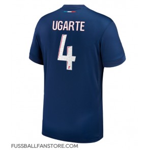 Paris Saint-Germain Manuel Ugarte #4 Replik Heimtrikot 2024-25 Kurzarm